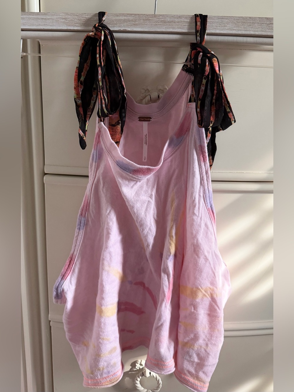 Free People Tie-Dye Cropped Tank